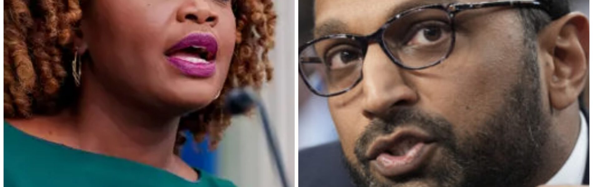 BREAKING NEWS: Karine Jean-Pierre Stuns Kash Patel on Live TV with a Savage Comeback — Entire America Left in Shock!
