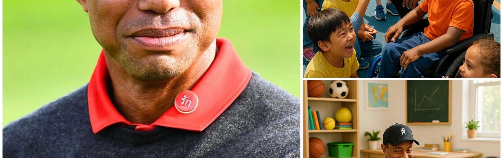 Tiger Woods Stuns the World with Heartfelt Promise: Pledges $20 Million to Create a Sanctuary Healing Lives of Injured Athletes and Kids in Need