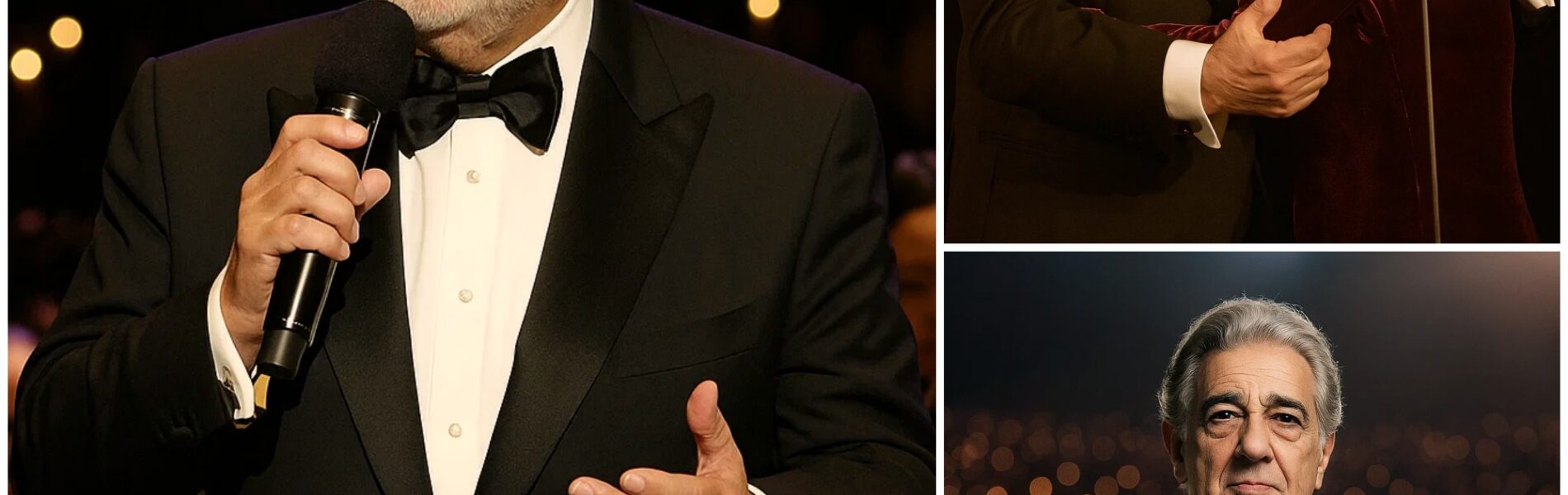 Plácido Domingo’s Tearful Farewell to Brandon Blackstock Leaves 40,000 Fans in Silence — An Evening That Will Echo Forever