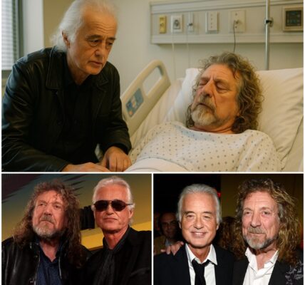 The rock world is holding its breath as Led Zeppelin legend Robert Plant was rushed to a London hospital in what sources describe as a “severe case of exhaustion,” leaving fans across the globe deeply concerned.