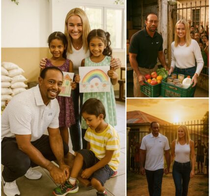 THE WORLD STANDS IN AWE: Tiger Woods and Girlfriend Vanessa Trump Secretly Deliver Thousands of Food Supplies to an Orphanage Caring for Abandoned Children — A Lifeline of Hope in the Darkest of Days!