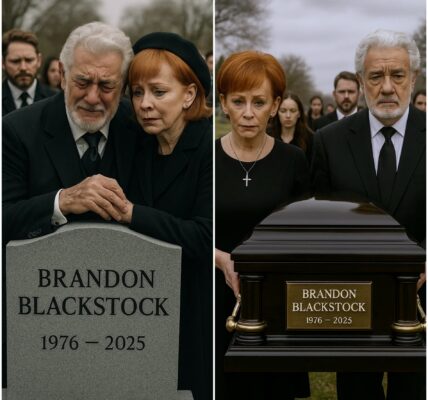 The Song Ends in Silence: Plácido Domingo’s Tearful Collapse and Reba McEntire’s Embrace That Stunned the World