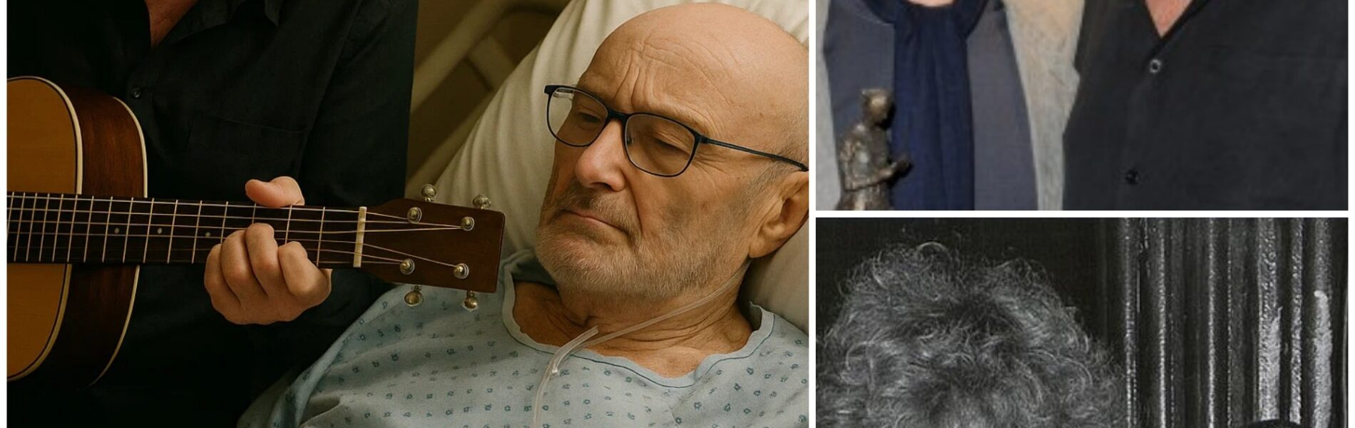 A Silent Farewell: Robert Plant and Phil Collins Share a Moment of Music and Friendship