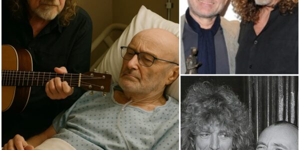 A Silent Farewell: Robert Plant and Phil Collins Share a Moment of Music and Friendship