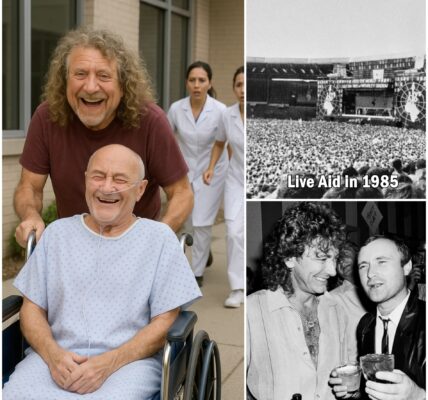 Robert Plant’s Unforgettable Visit to Phil Collins: A Journey Back to Live Aid 1985