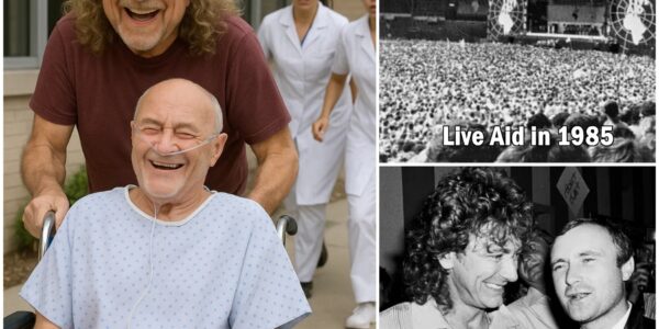 Robert Plant’s Unforgettable Visit to Phil Collins: A Journey Back to Live Aid 1985