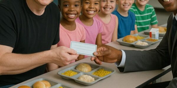 Elon Musk quietly paid off a staggering **$347,000** in lunch debts for **103 schools**, ensuring that no student would go hungry. But it was the message on each receipt that really touched hearts. One student, reading the note, looked up with wonder and asked, “How did they know my name?”
