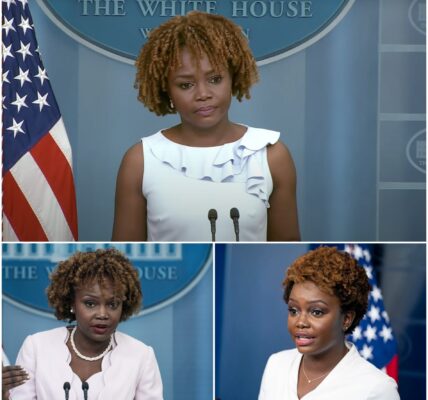SHOCK INSIDE THE WEST WING: Karine Jean-Pierre Reveals the Fear That Still Haunts Her in the White House Briefing Room