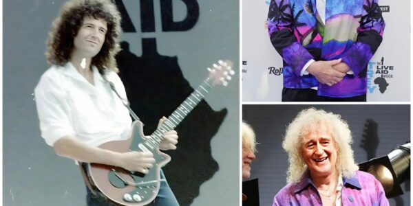 Brian May and Daughter Emily Mark 40 Years Since Live Aid with Rare Red Carpet Appearance