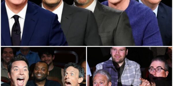 'WAY TO GO GUYS! WE NEED YOU NOW MORE THAN EVER - THEY CANCELED COLBERT. AND NOW ALL HELL’S BREAKING LOOSE ON LATE NIGHT!!’ — JIMMY FALLON AND OTHER TOP COMEDIANS SET TO HIT ‘THE LATE SHOW’ TO RALLY AROUND CANCELLED STEPHEN COLBERT!