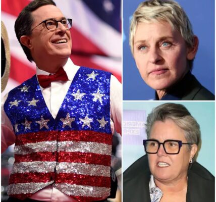Stephen Colbert Says He Understands Why Rosie O’Donnell and Ellen DeGeneres Left the U.S. — Considers Leaving After Firing from CBS.