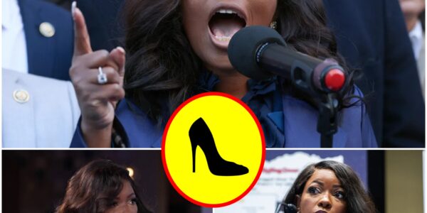 SHOCKING SPEECH: Jasmine Crockett Names Luxury Fashion Giant in Racism Scandal — Then Burns $2,000 Designer Shoes