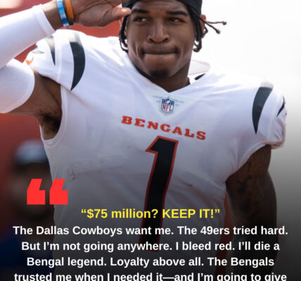 BREAKING: Ja'Marr Chase Rejects $75 Million Offers from Cowboys and 49ers, Stays Loyal to Bengals