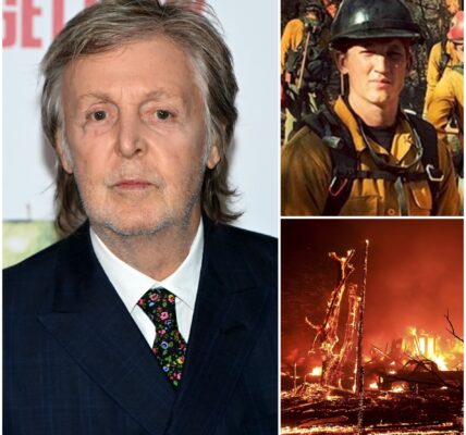 BREAKING NEWS: When a young firefighter vanished in the raging Gifford Fire, hope seemed lost—until legendary Paul McCartney showed up in the wilds, joining the desperate search. What drove the music icon into the flames? The story behind his unexpected heroism will move you deeply.