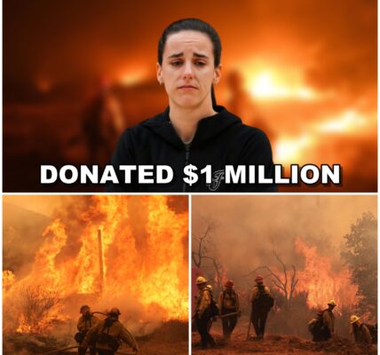 Caitlin Clark Donates $1 Million to Support California Wildfire Firefighters