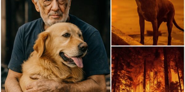 BREAKING: "I saw the FLAMES and heard the CRIES”: Plácido Domingo breaks his silence, heroically rescuing a DOG ORPHANED by the devastating GIFFORD FIRE on California’s CENTRAL COAST — a touching tale of COMPASSION and HOPE that has touched millions.