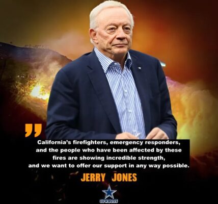 Jerry Jones Donates $1 Million to Support California Wildfire Recovery Efforts