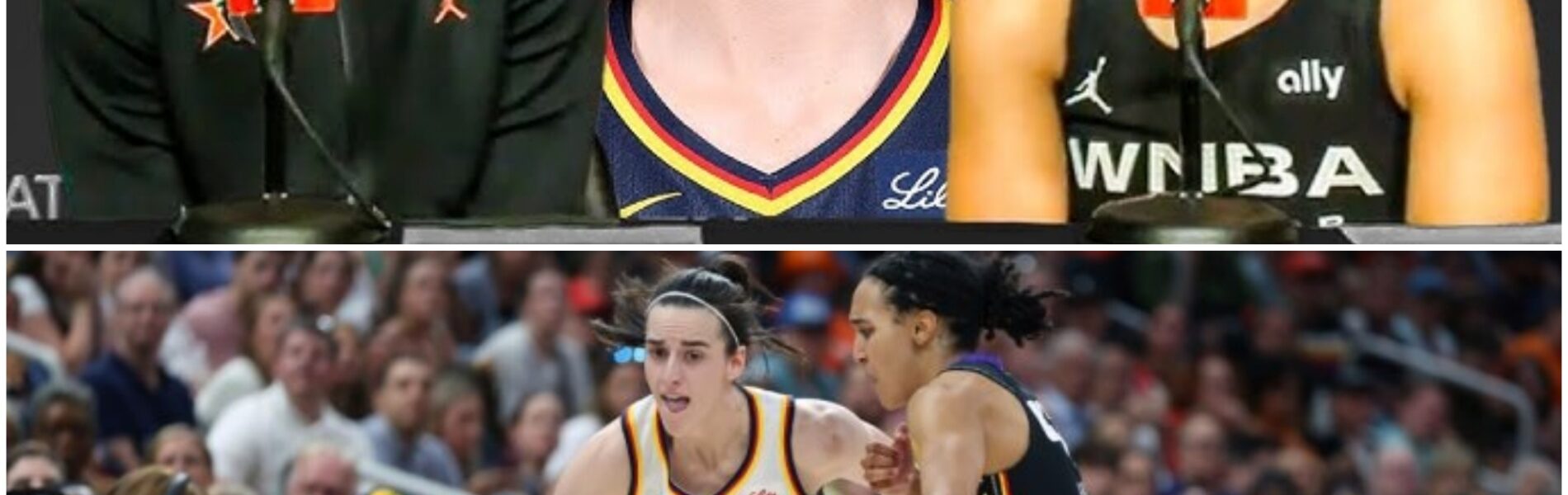 "The Foul That Shook the WNBA: Caitlin Clark vs. Kelsey Plum — Is a Rivalry Boiling Over?"