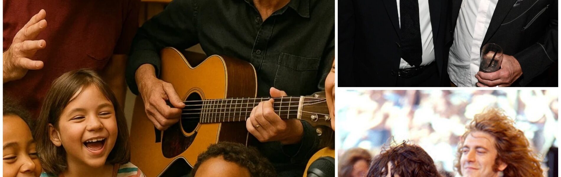 Robert Plant and Jimmy Page Open Free Singing Class for Homeless Children — and Their Answer to “Why?” Has Brought Millions to Tears