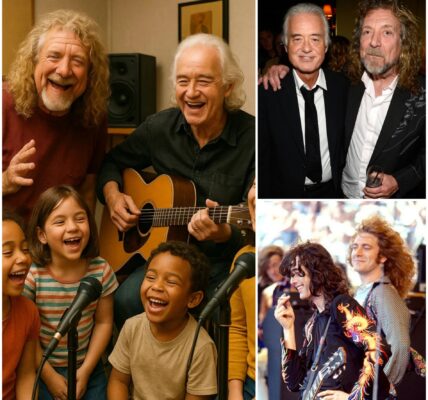 Robert Plant and Jimmy Page Open Free Singing Class for Homeless Children — and Their Answer to “Why?” Has Brought Millions to Tears