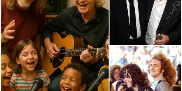 Robert Plant and Jimmy Page Open Free Singing Class for Homeless Children — and Their Answer to “Why?” Has Brought Millions to Tears
