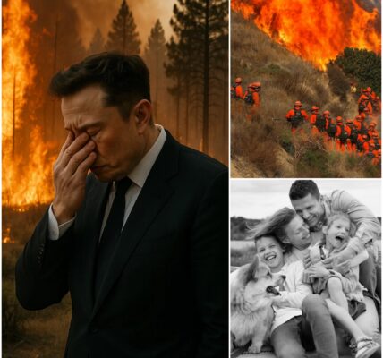 BREAKING NEWS: Elon Musk's Heartbreaking Struggle as He Fights to Save Loved Ones from California Wildfire, But Can't Save Them in Time