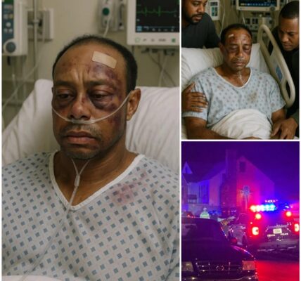 SAD NEWS: Tiger Woods Brutally Assaulted in Shocking Home Invasion — Golf Icon Battles Severe Injuries as Police Hunt for the Mysterious Attacker