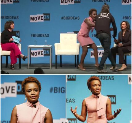"I Don’t Shake Hands with Those Who Shackle Others": Karine Jean-Pierre’s Bold Stand at Washington Ceremony