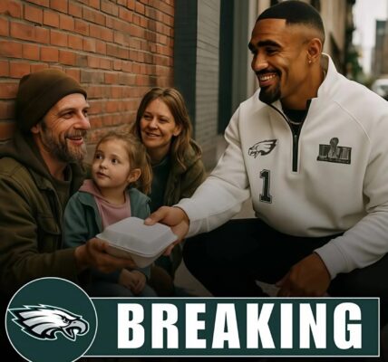 BREAKING: Jalen Hurts donates entire $5.7 million signing bonus and endorsement deal to charities and homeless relief.