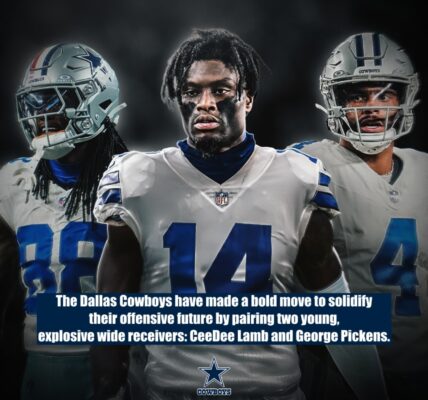 Dallas Cowboys Set to Form New Dynamic Duo: CeeDee Lamb and George Pickens – Dak Prescott Speaks Out: “I Feel Like I’m No Longer Important”