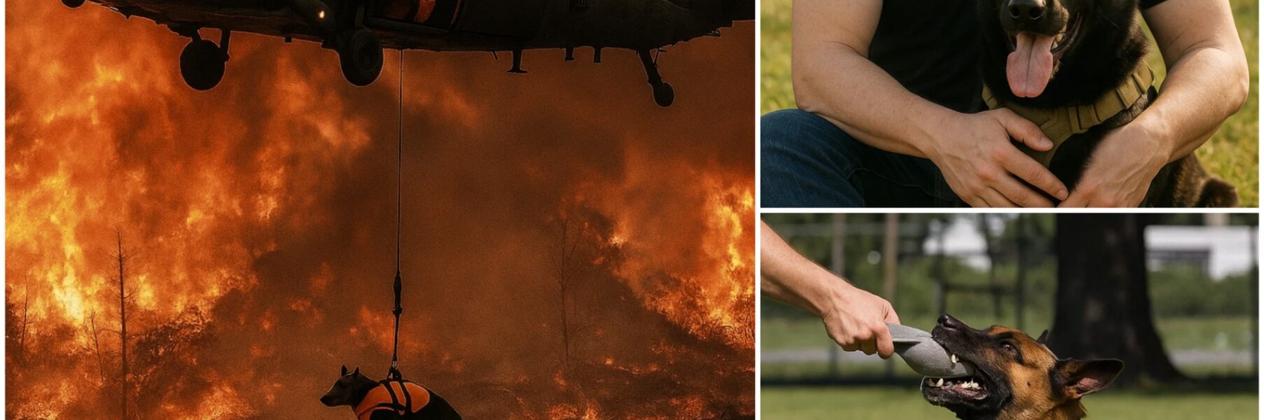 "Elon Musk’s rescue dog becomes an unexpected hero in the California wildfires, saving multiple lives from the flames. But what happens next will shock you—how this brave dog’s actions changed the course of the rescue mission, and Musk’s heartwarming decision that left everyone speechless. You won’t believe the story behind this incredible rescue!"