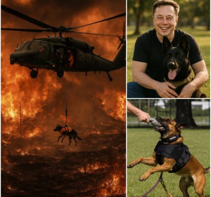 "Elon Musk’s rescue dog becomes an unexpected hero in the California wildfires, saving multiple lives from the flames. But what happens next will shock you—how this brave dog’s actions changed the course of the rescue mission, and Musk’s heartwarming decision that left everyone speechless. You won’t believe the story behind this incredible rescue!"