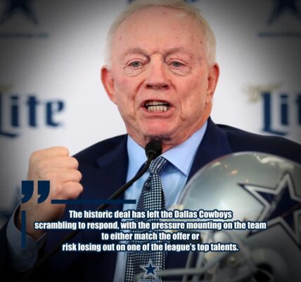 NFL BOMBSHELL: Trey Smith Signs Historic $100 Million Contract, Cowboys Scramble to Respond