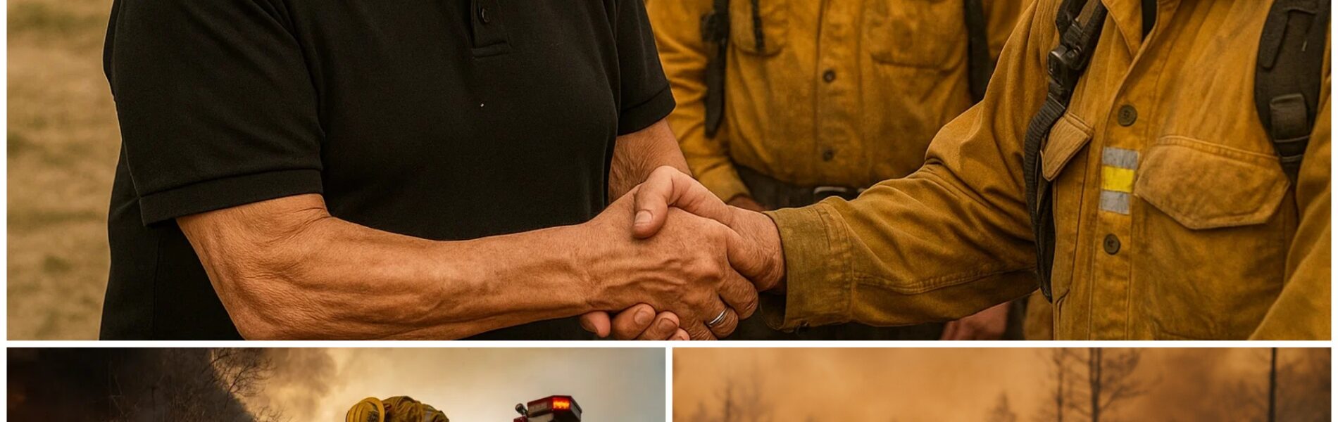 GOOD NEWS: Plácido Domingo has decided to use all the proceeds from this year's concert to support firefighters who are fighting the terrible fires in California day and night. He appreciates and accompanies them, giving them the strength to protect the community in times of trouble. But that's not all...