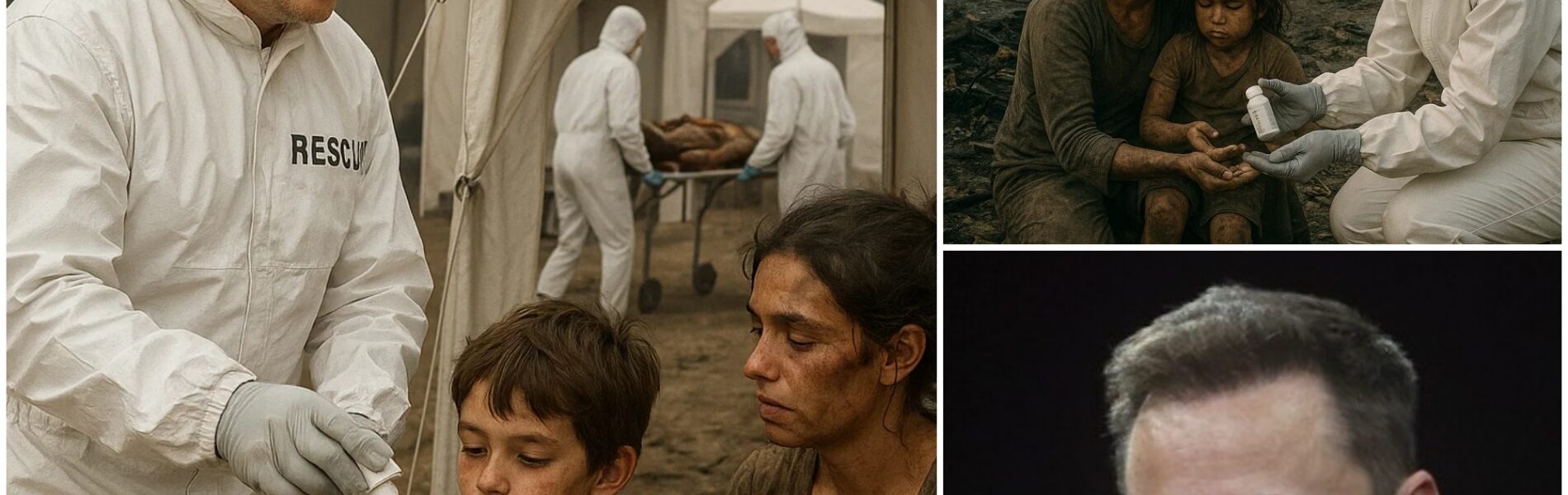"Elon Musk’s Heroic Action in California Wildfires: How His Emergency Medical Station Saved Lives – And the Shocking, Life-Changing Decision He Made That No One Expected!"