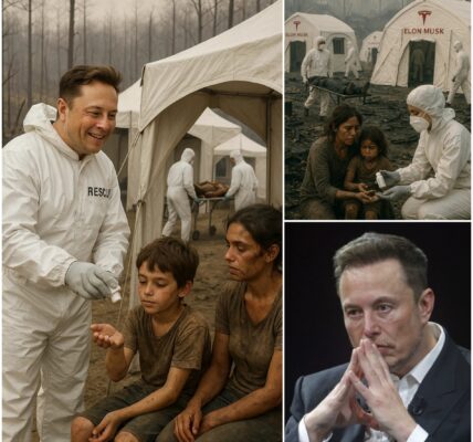"Elon Musk’s Heroic Action in California Wildfires: How His Emergency Medical Station Saved Lives – And the Shocking, Life-Changing Decision He Made That No One Expected!"