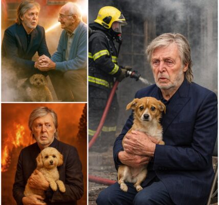 Amid a California storm, Paul McCartney braved danger to find a lonely elderly man's lost dog — a touching moment that brought millions to tears.