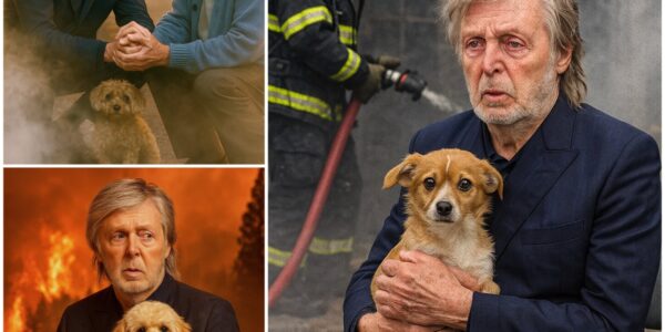Amid a California storm, Paul McCartney braved danger to find a lonely elderly man's lost dog — a touching moment that brought millions to tears.