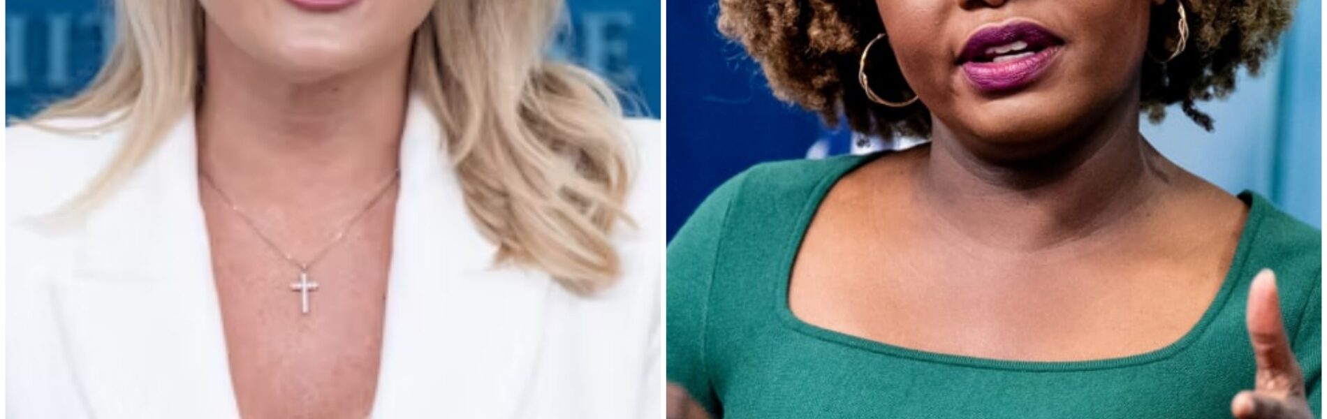 Karoline Leavitt vs. Karine Jean-Pierre: The Comment That Lit Washington on Fire