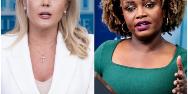 Karoline Leavitt vs. Karine Jean-Pierre: The Comment That Lit Washington on Fire