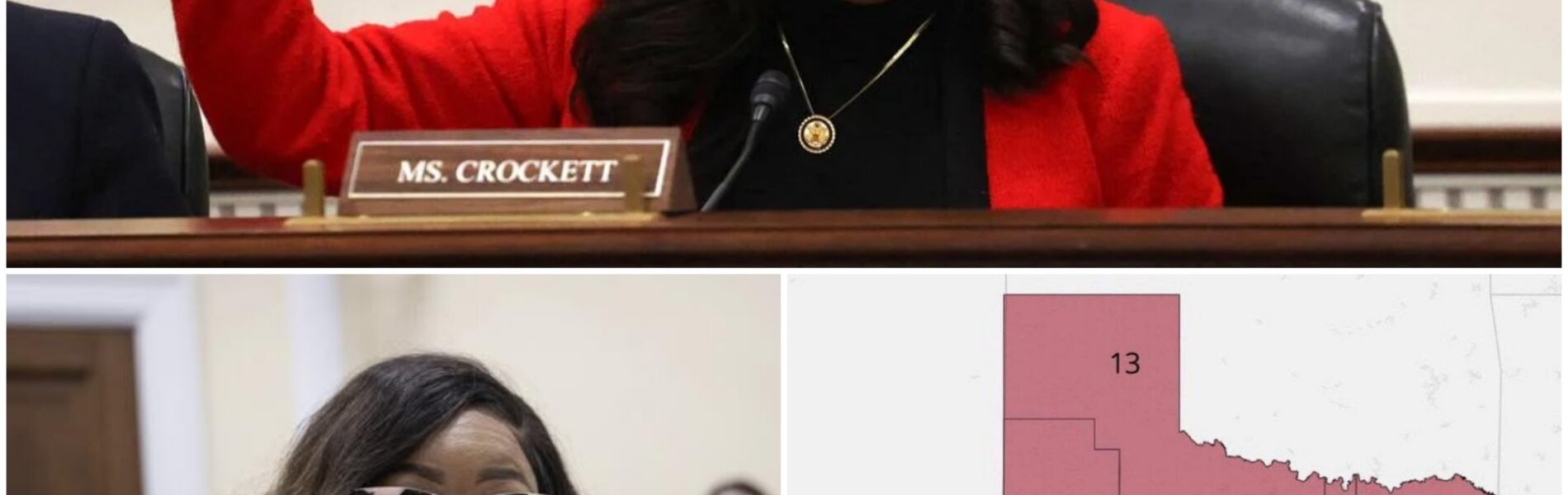 SHOCKING TEXAS REDISTRICTING MAP ERASES DEMOCRATS, ELIMINATES JASMINE CROCKETT’S SEAT — POLITICAL CHAOS ENSUES!
