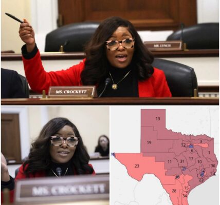 SHOCKING TEXAS REDISTRICTING MAP ERASES DEMOCRATS, ELIMINATES JASMINE CROCKETT’S SEAT — POLITICAL CHAOS ENSUES!