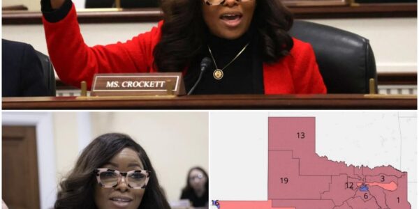 SHOCKING TEXAS REDISTRICTING MAP ERASES DEMOCRATS, ELIMINATES JASMINE CROCKETT’S SEAT — POLITICAL CHAOS ENSUES!