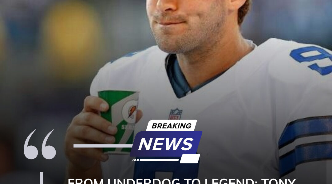 From Underdog to Legend: Tony Romo's Rollercoaster Ride with the Cowboys – You Won't Believe What Happened Behind the Scenes!