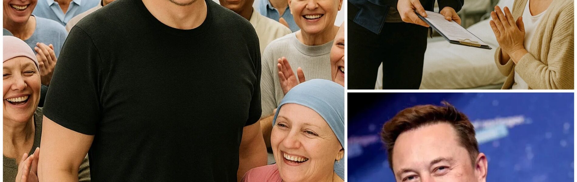 HEARTWARMING ACT: At the very hospital where his mother once received care, Elon Musk quietly settled the medical bills for 25 cancer patients. This secret gesture, unknown to the public until now, aims to inspire strength and hope in those fighting illness—and has only deepened admiration for his compassionate heart.