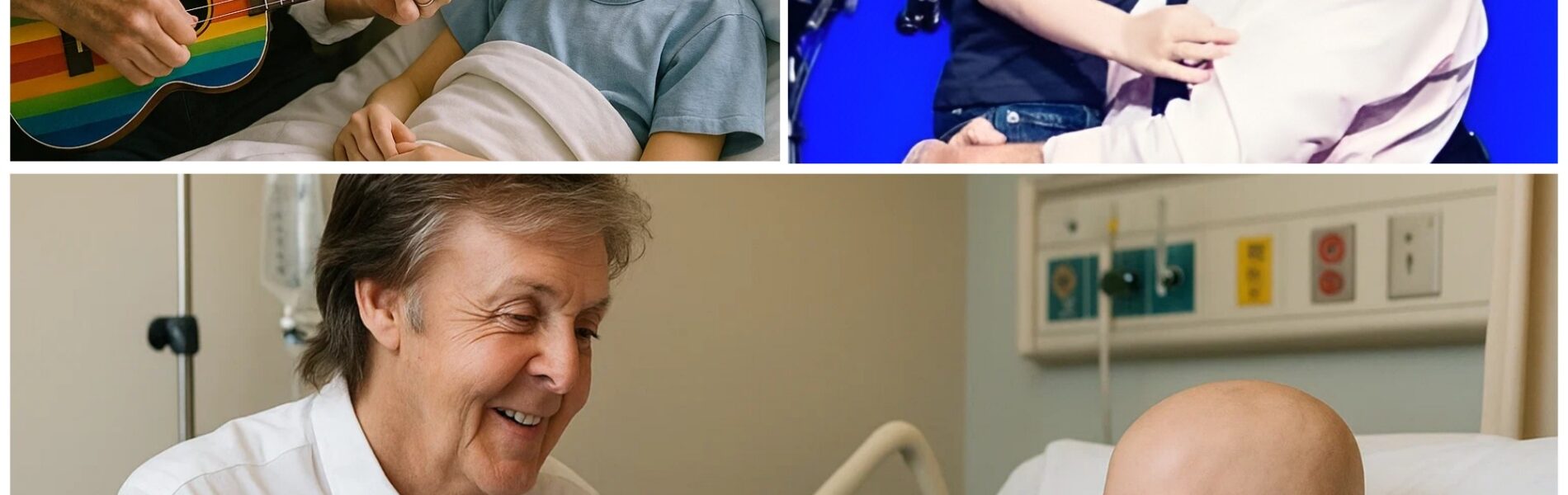 Good News: In a touching hospital visit, Paul McCartney sang “Let It Be” to a young patient, filling the silent ward with hope, comfort, and smiles — a beautiful reminder of music’s power to heal hearts.