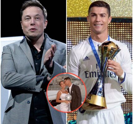 🚨 BREAKING: During his 7th wedding in Riyadh, Elon Musk surprised Cristiano Ronaldo with an offer of $100 million to join the Cybertruck campaign — but what Ronaldo did next left everyone speechless…