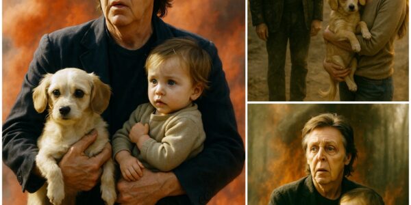 "Amid California’s Raging Wildfires, Paul McCartney Bravely Risks Everything to Rescue a Trapped Child and Her Loyal Dog, Proving That True Heroism Lives in Acts of Courage, Compassion, and Love Beyond Fame"