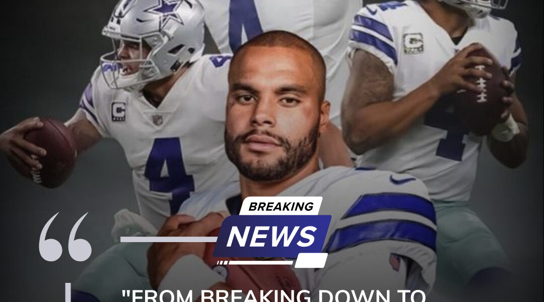 From Breaking Down to Breaking Records: Dak Prescott's Unbelievable Comeback You Have to Read!