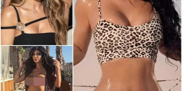 HOT PHOTOS: RHONJ fans go crazy and say "I have goosebumps" after seeing Teresa Giudice flaunt a daring leopard print bikini on the beach that fans have never seen before...